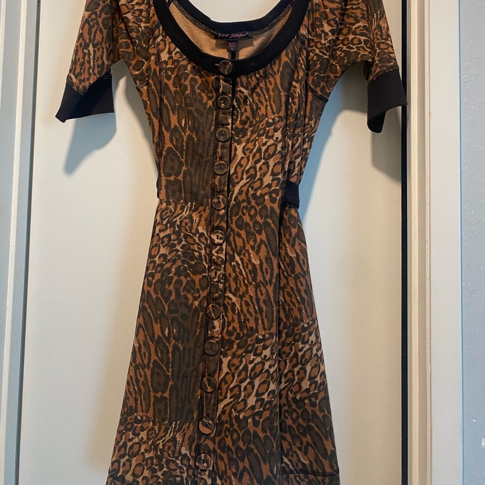 Betsey Johnson Animal Print Mini - image 1